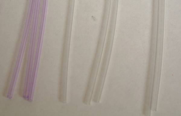 IoHep-coated nylon 12 tubing